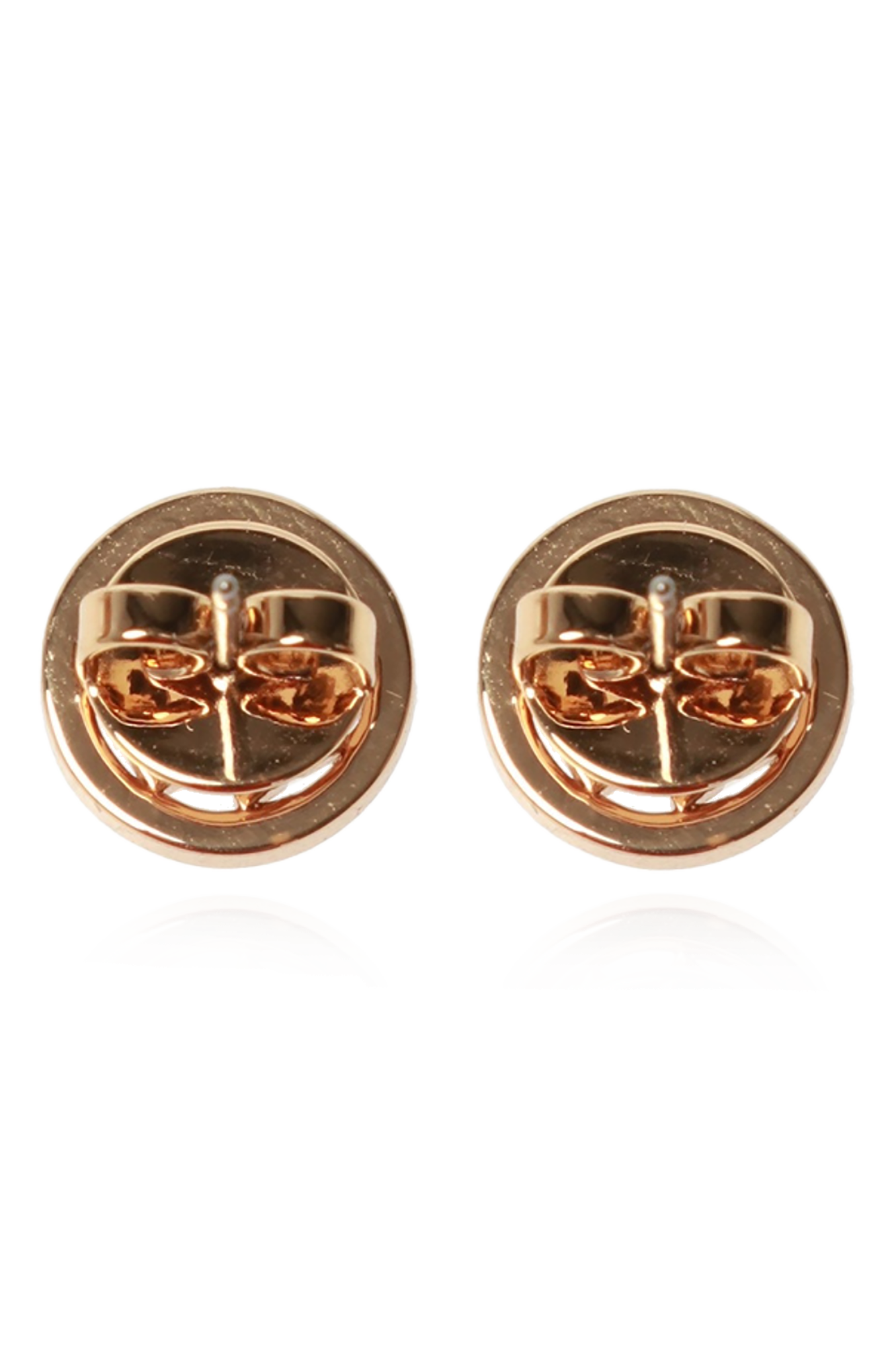 Tory Burch 'Miller Pavé Stud' earrings with logo | Women's
